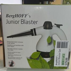 BergHOFF Junior Blaster Handheld Steam Cleaner - White